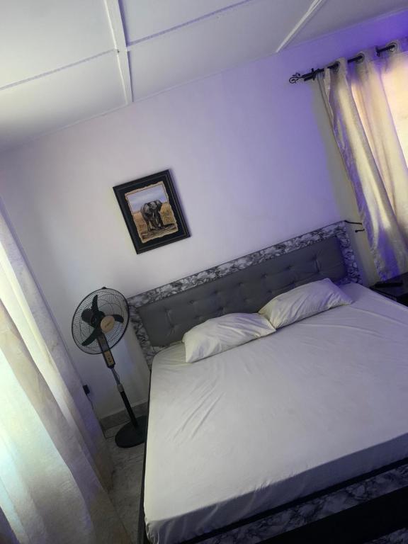 Postel nebo postele na pokoji v ubytování Proff's Place