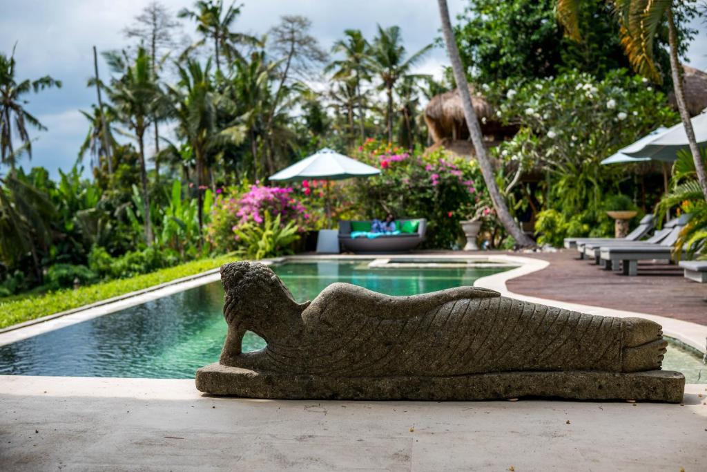 Bazén v ubytování Coco Verde Bali Resort nebo v jeho okolí