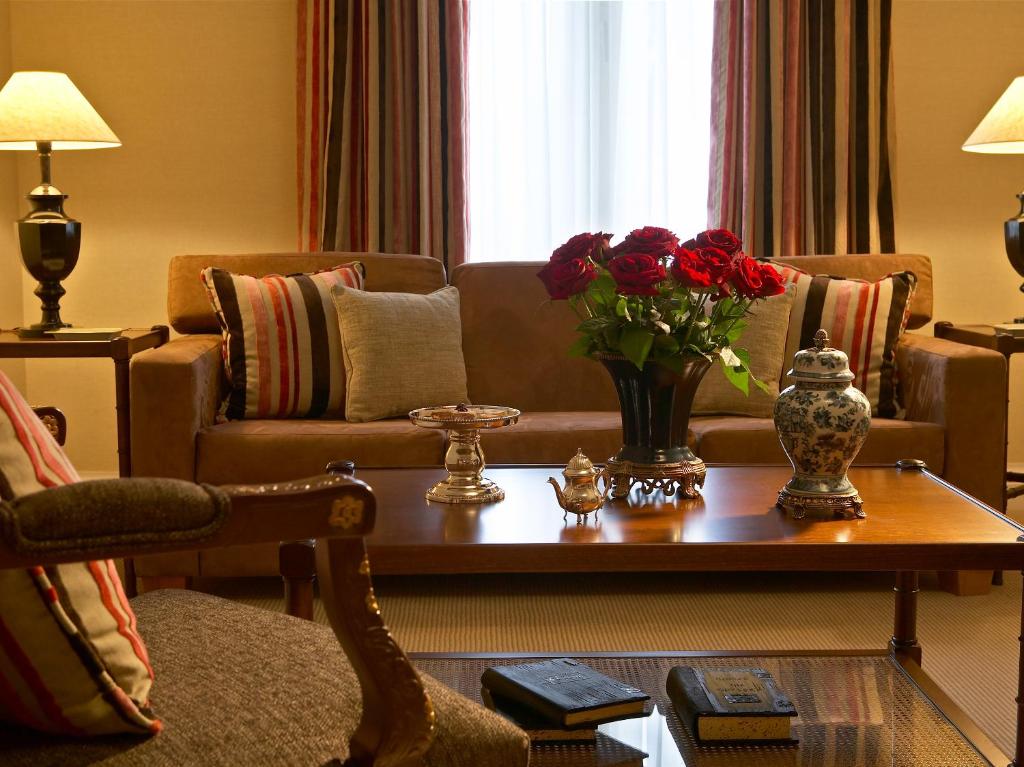 Posezení v ubytování Grecotel Larissa Imperial