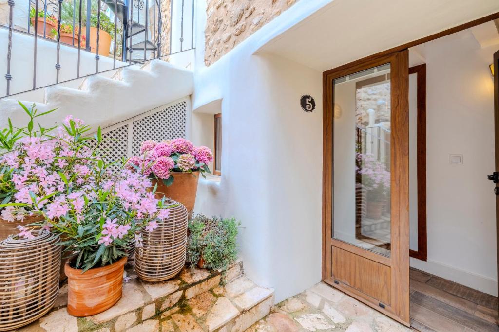 Zahrada ubytování Casa Rural Lliber