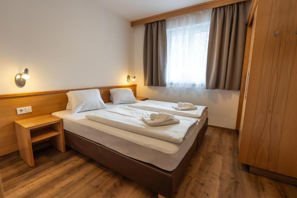 Postel nebo postele na pokoji v ubytování Appartements MaLo by we rent