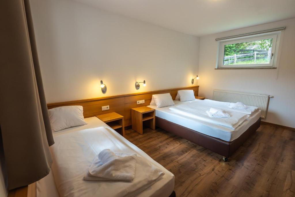 Postel nebo postele na pokoji v ubytování Appartements MaLo by we rent