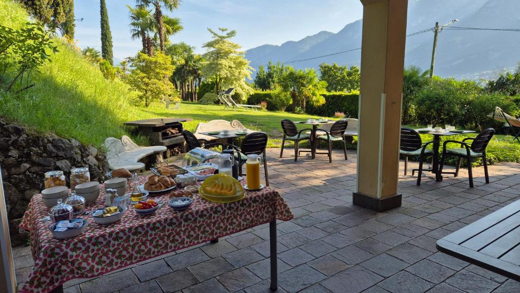 Nespecifikovaný výhled na hory nebo výhled na hory při pohledu z bed and breakfast