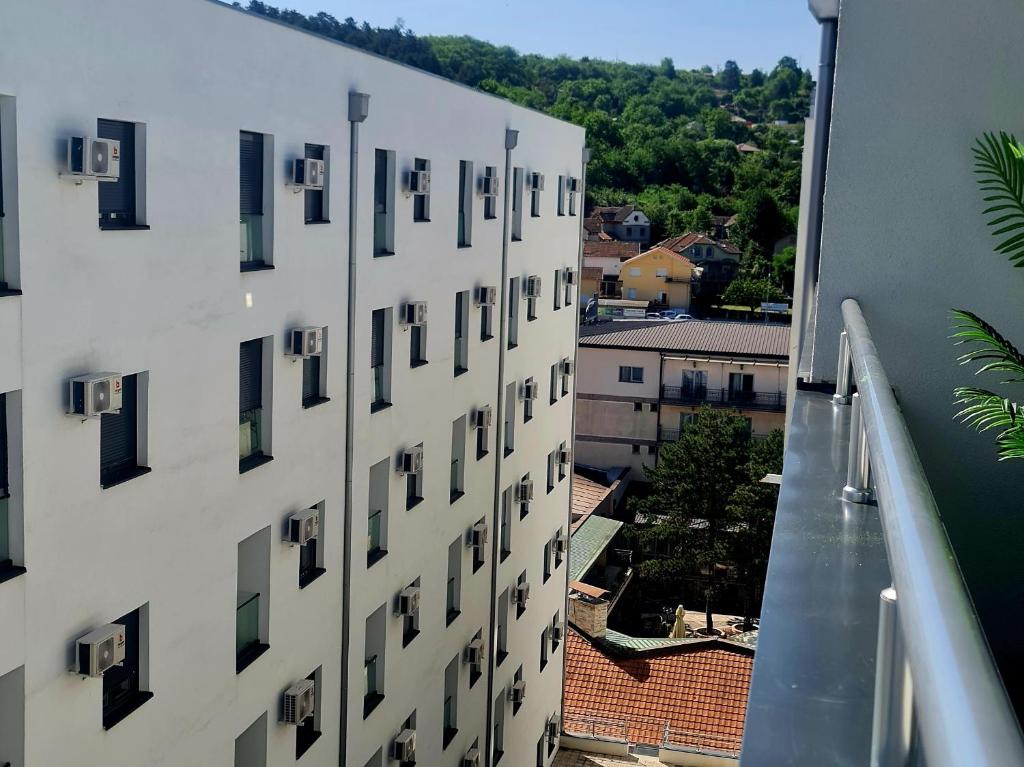 Budova, kde se apartmán nachází