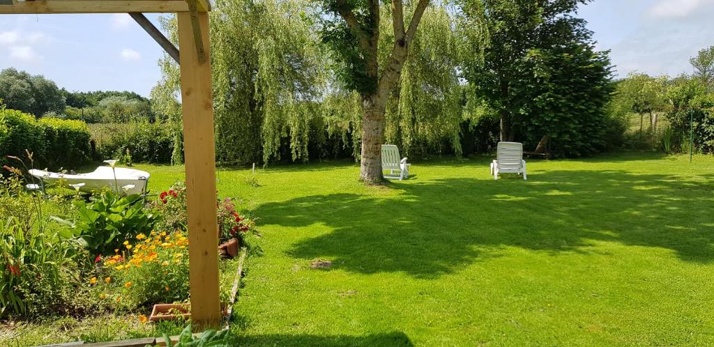 Zahrada ubytování Entre baie de Somme et baie d' Authie