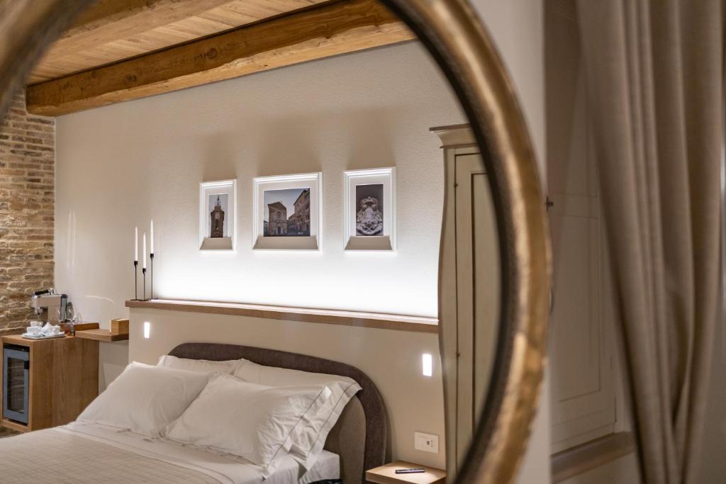 Postel nebo postele na pokoji v ubytování Palazzo Anelli - Rooms & Relax