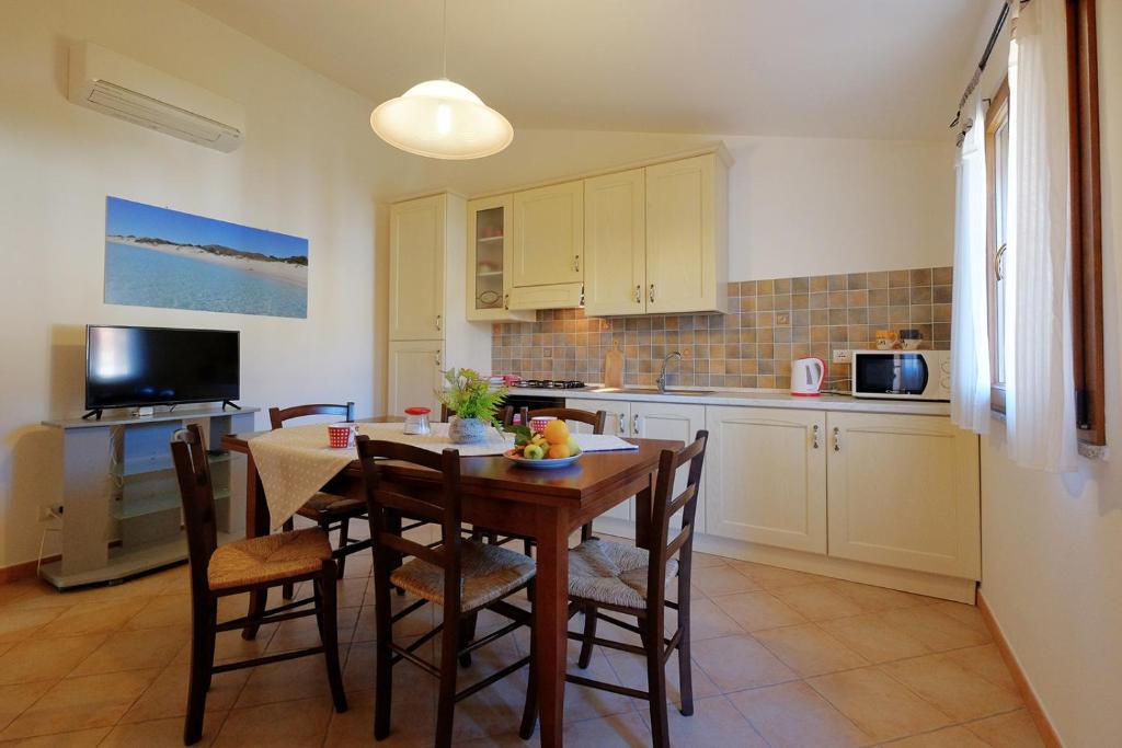 Una cocina o cocineta en Il giardino di Elisa