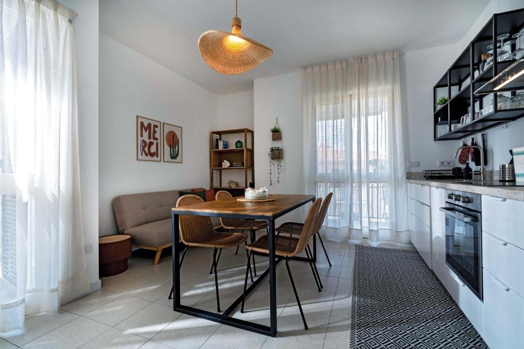 Kuchyňa alebo kuchynka v ubytovaní Villa Elisabetta Apartments