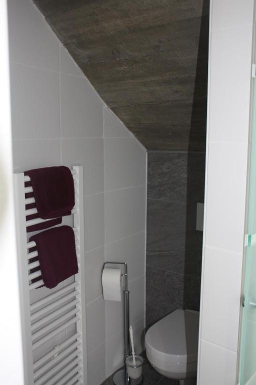 Koupelna v ubytování Bio's Appartment