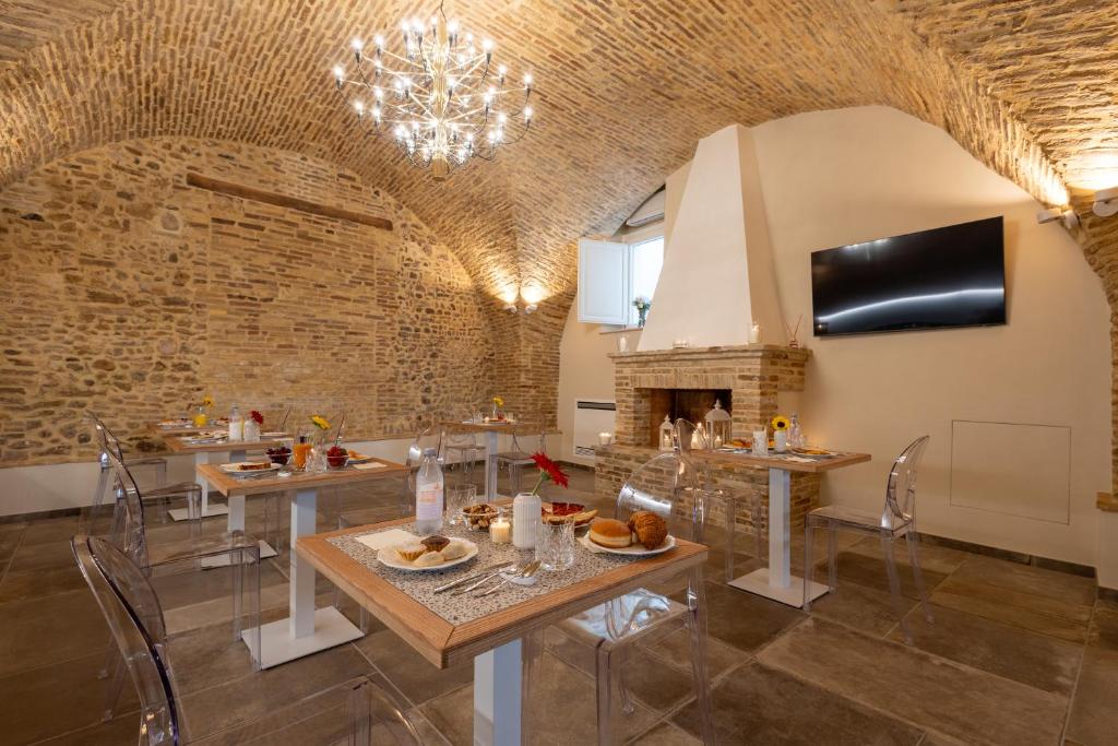 Posezení v ubytování Palazzo Anelli - Rooms & Relax