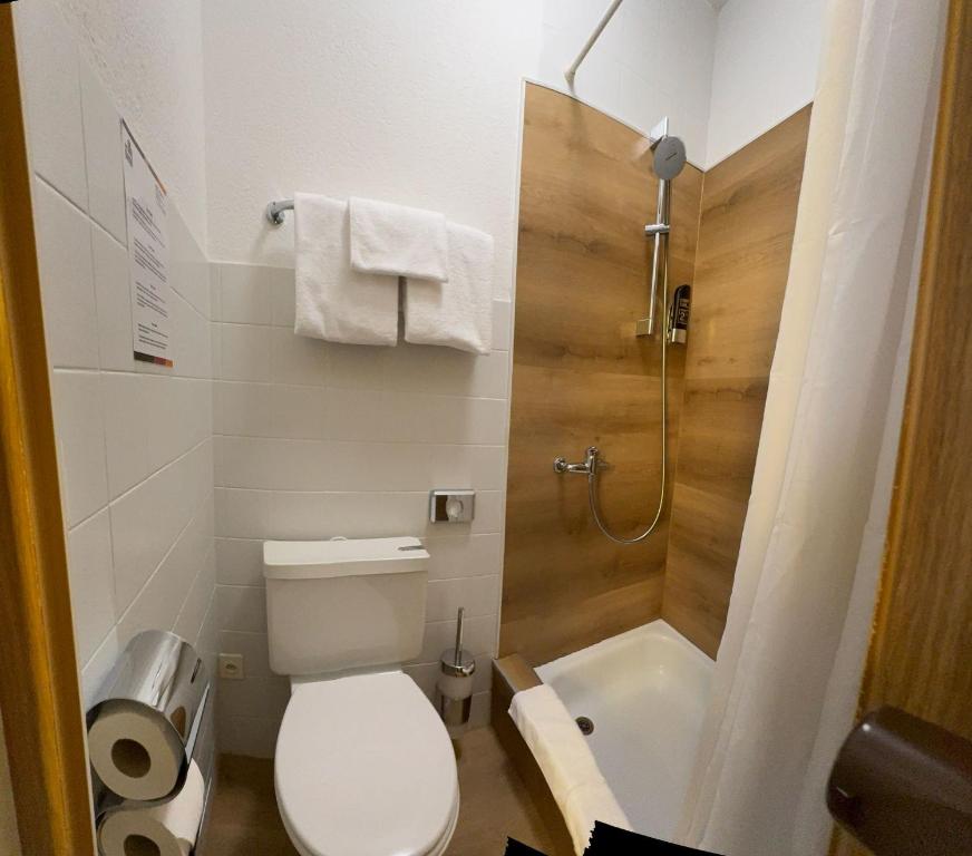 Koupelna v ubytování Hotel Rheinfall