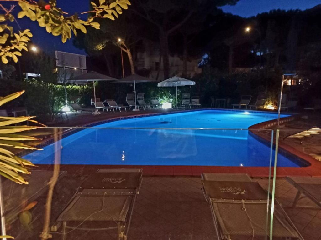 Bazén v ubytování Hotel Schiller nebo v jeho okolí