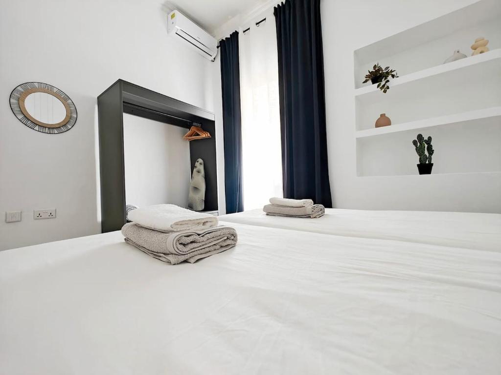 Postel nebo postele na pokoji v ubytování Cosy room 9