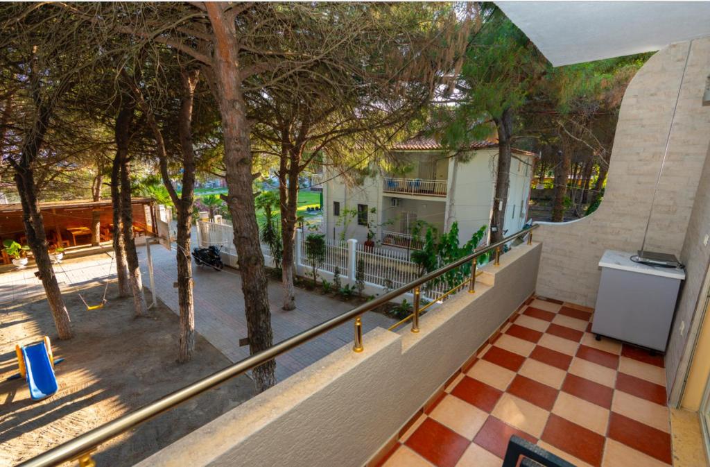 Balkon oz. terasa v nastanitvi Hotel Otrant