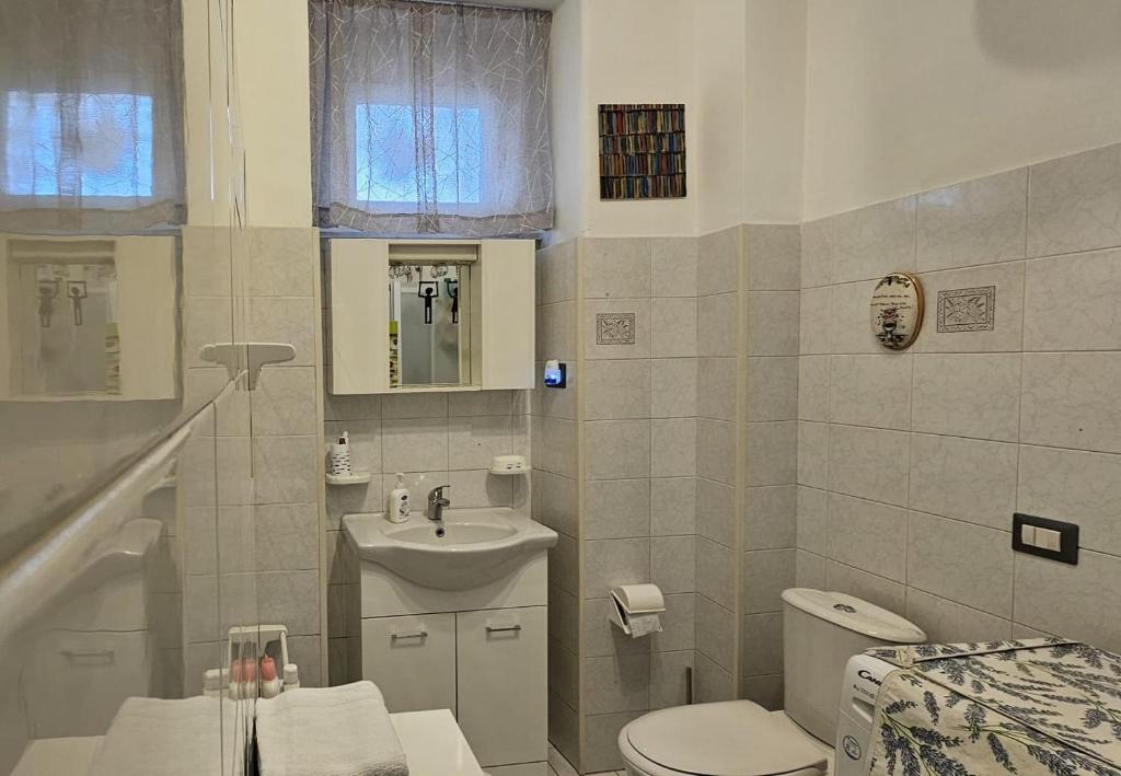 Kúpeľňa v ubytovaní Appartampeppe