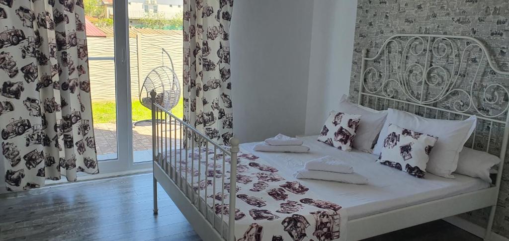 Postel nebo postele na pokoji v ubytování Anacris Guesthouse