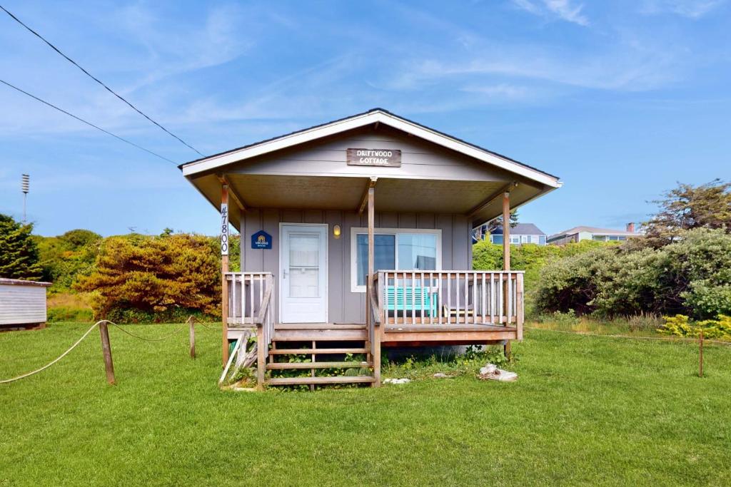 Zahrada ubytování Driftwood Cottage