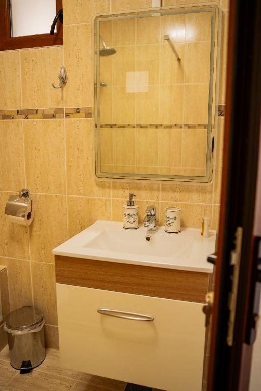 Koupelna v ubytování Casa Coco