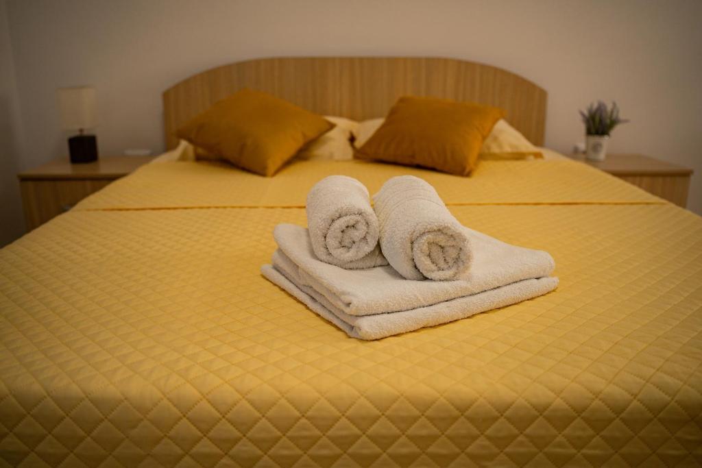 Postel nebo postele na pokoji v ubytování Casa Coco