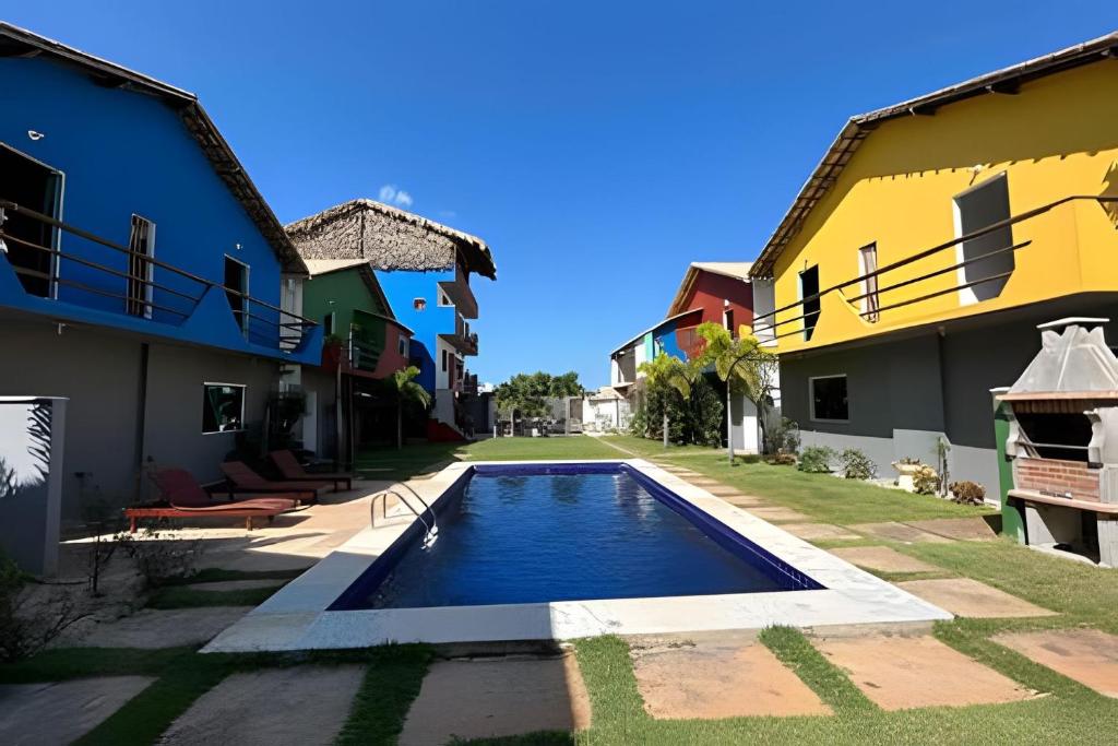 Πισίνα στο ή κοντά στο Casa 2 quartos, cond. c/ piscina, 5 min praia Preá