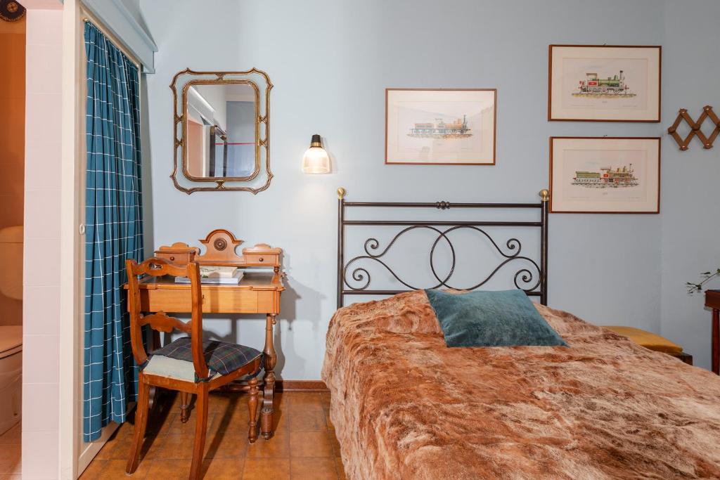 Postel nebo postele na pokoji v ubytování Albergo La Felicina - Mugello