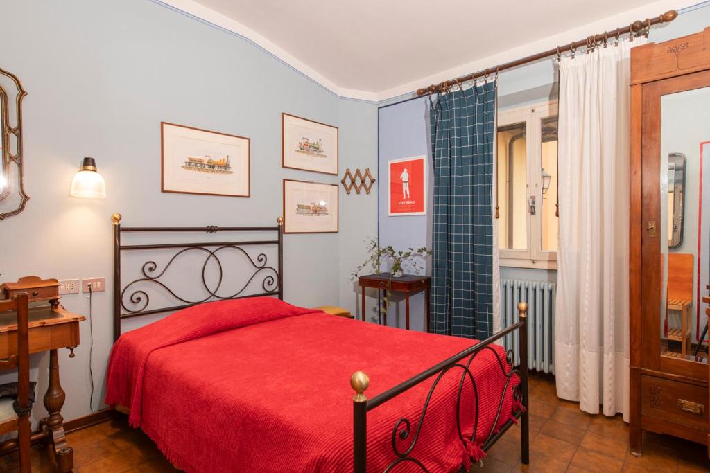 Postel nebo postele na pokoji v ubytování Albergo La Felicina - Mugello