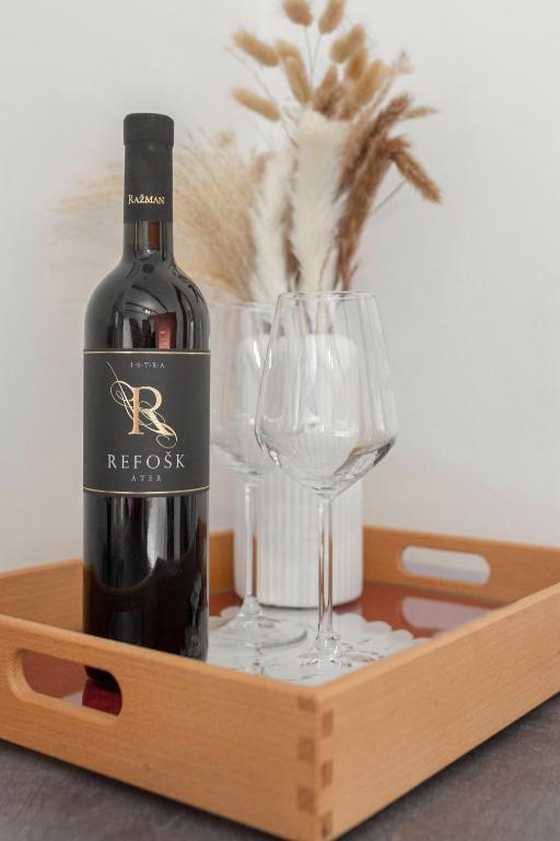 Nápoje v ubytování Ražman Wine Rooms