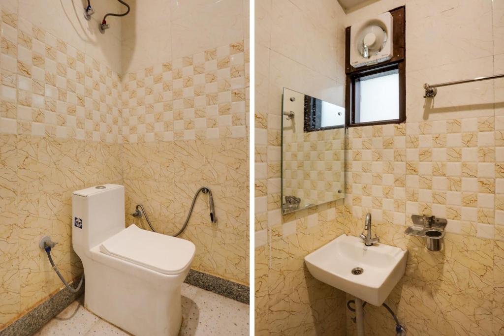 Koupelna v ubytování Hotel Midtown