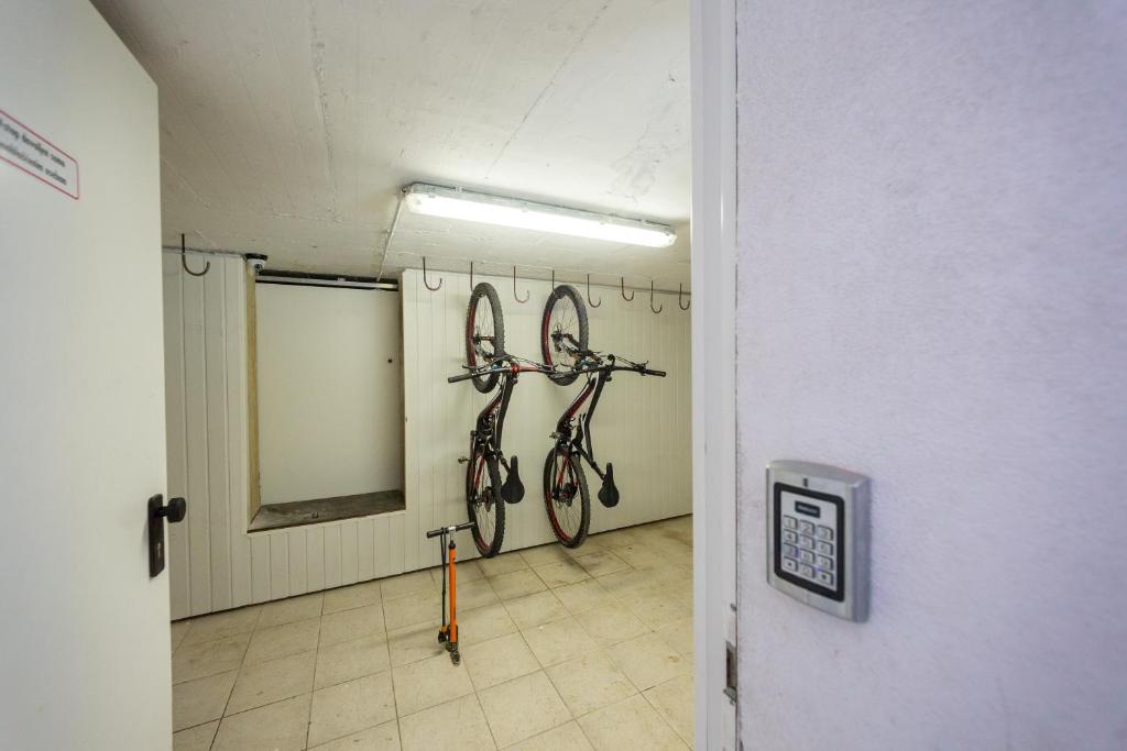 Fitness centrum a/nebo fitness zařízení v ubytování Berghi Hotel and Apartments