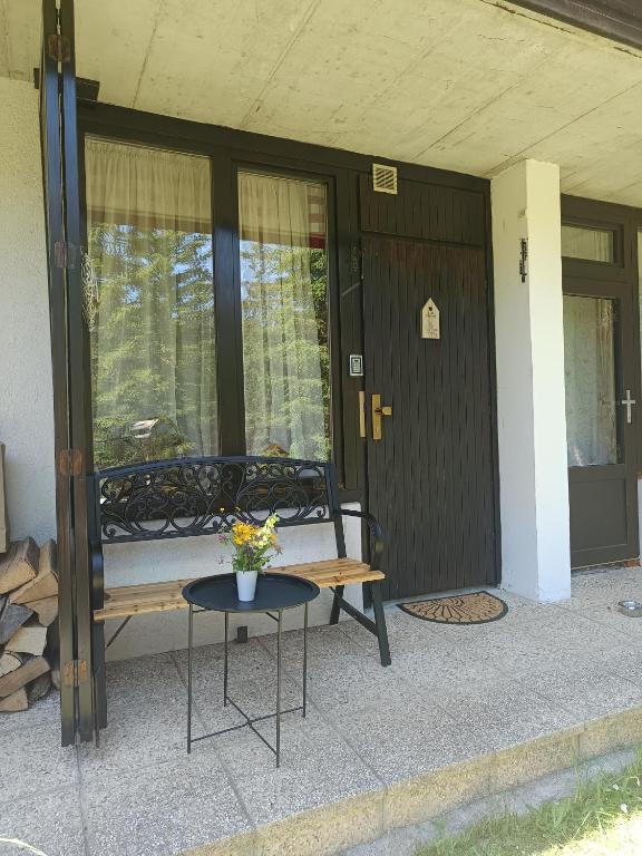 Balkón nebo terasa v ubytování Studio Queen Alpine