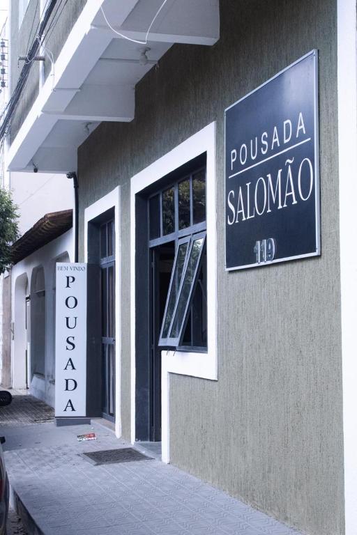 Certifikát, hodnocení, plakát nebo jiný dokument vystavený v ubytování Pousada Salomão