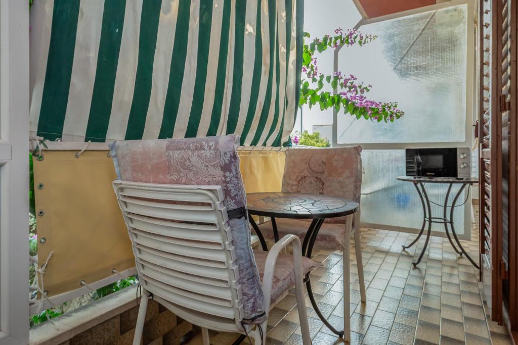 Kuchyň nebo kuchyňský kout v ubytování Rooms Ivka