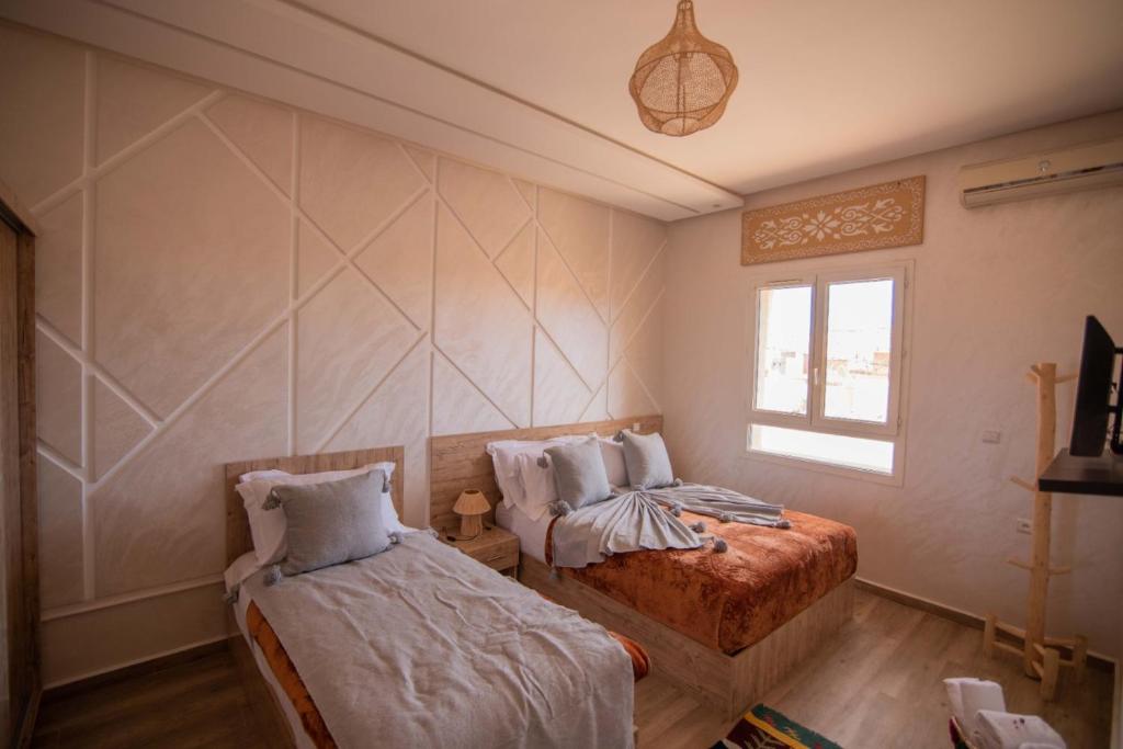 Maison d'hôte IGRANE - Chambre Triple Avec Vue