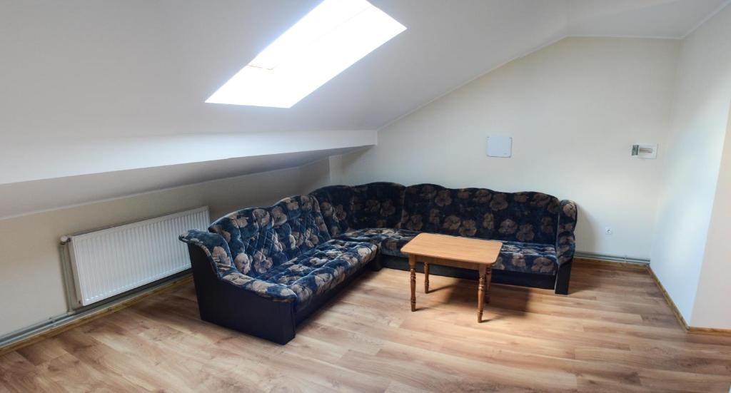 Posezení v ubytování City Hostel