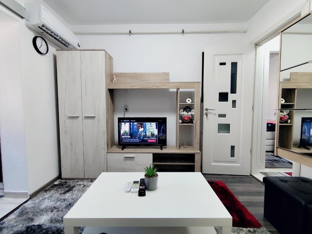 TV/trung tâm giải trí tại Perla Bocșei - Apartament Etaj 4