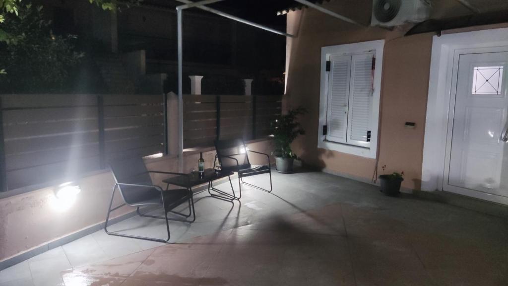 A patio or other outdoor area at Natasa Studio