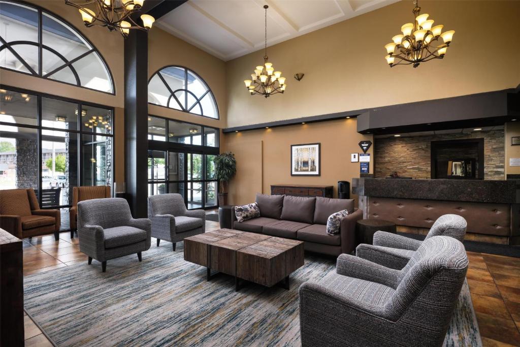 Posezení v ubytování Best Western Plus Kamloops Hotel
