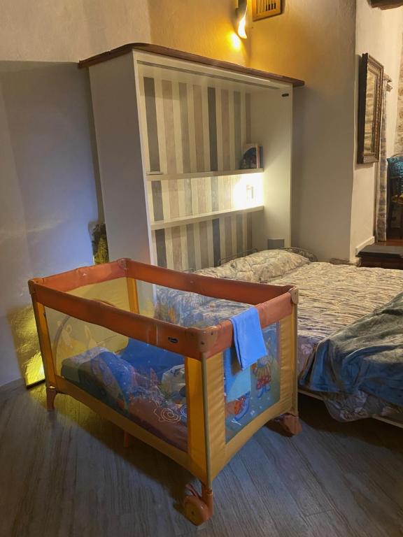 Postel nebo postele na pokoji v ubytování Antiche Mura