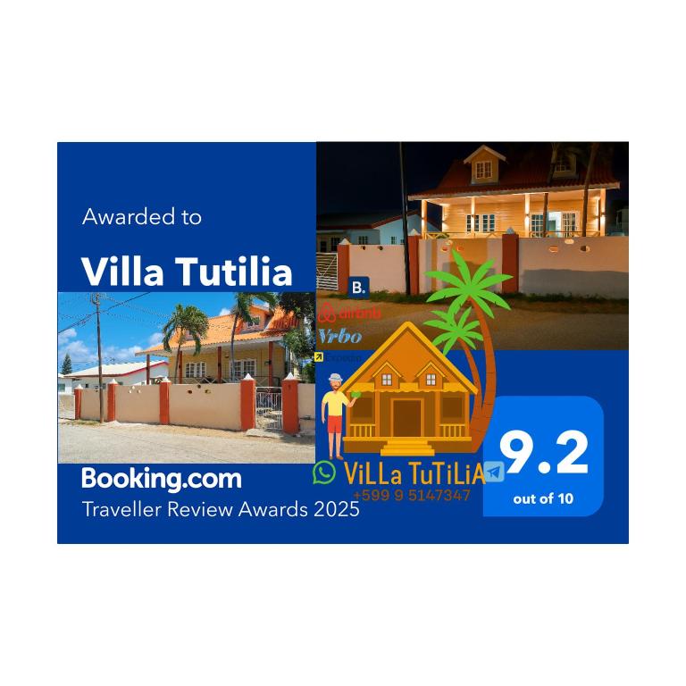 a website for a villa tulum website at Villa Tutilia in Willemstad