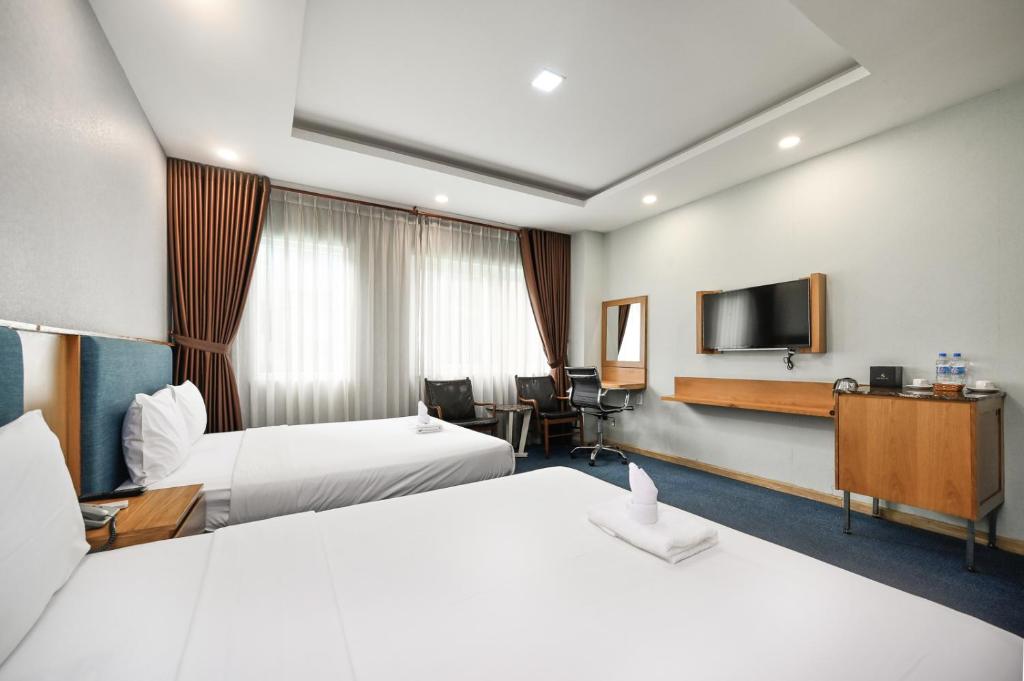 Phòng 2 Giường Đơn Có Tầm Nhìn