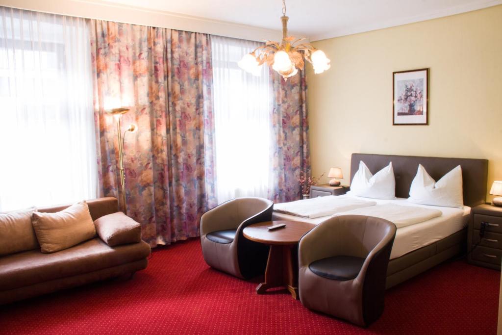 Posezení v ubytování Hotel Alter Telegraf