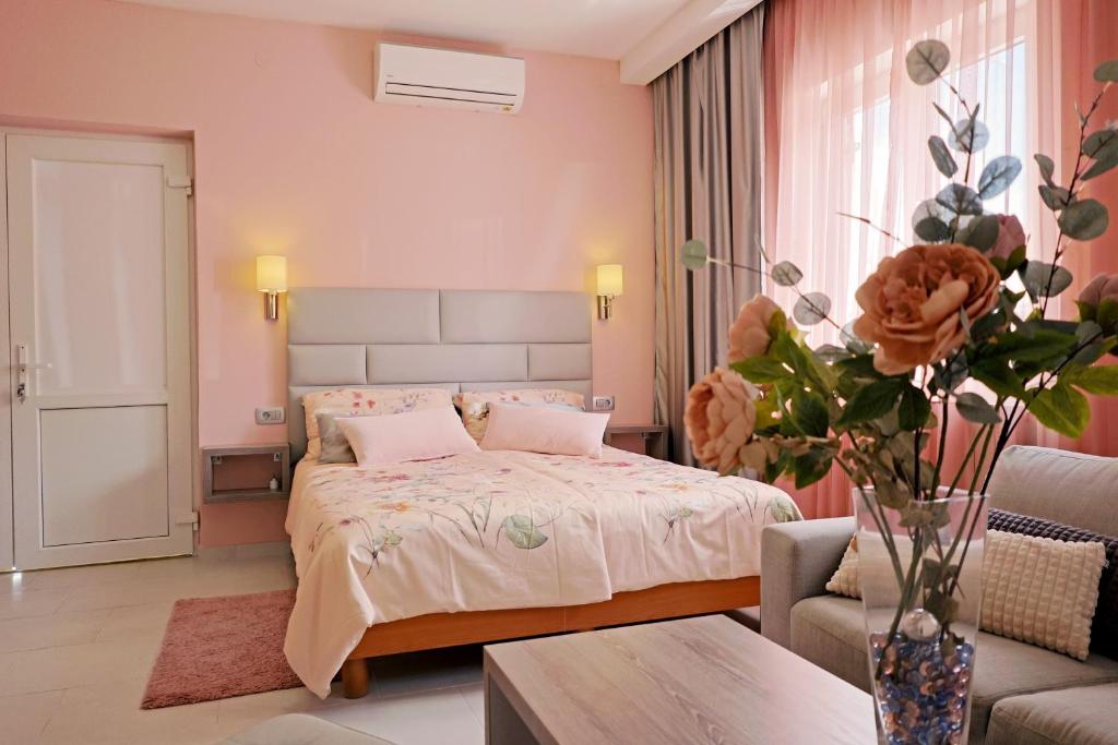 Postel nebo postele na pokoji v ubytování House Marić