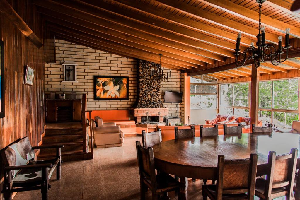 Posezení v ubytování Finca Hotel La Ponderosa