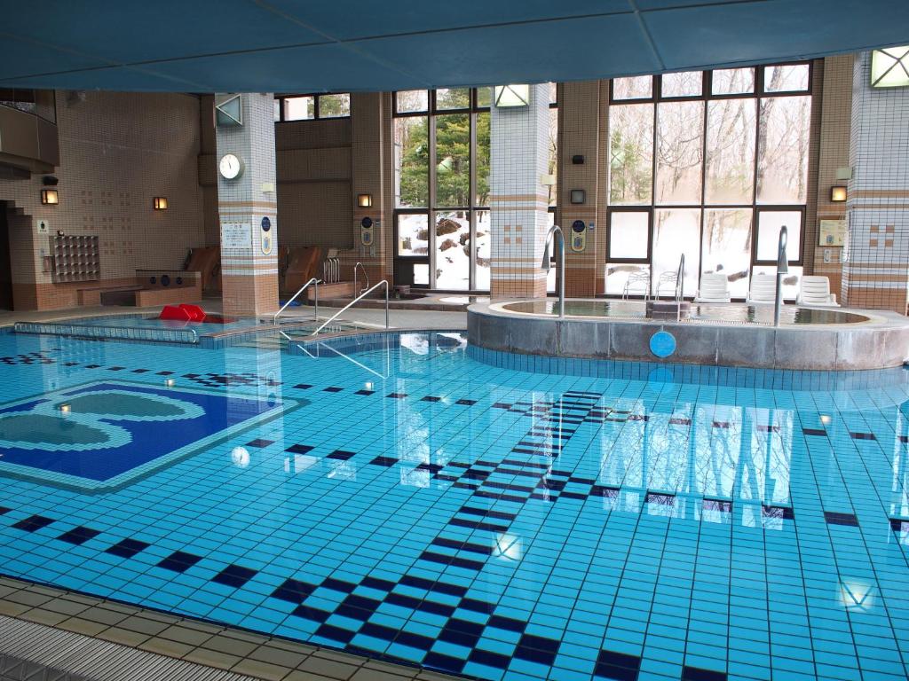 Bazén v ubytování Blancvert Nasu Onsen Hotel nebo v jeho okolí
