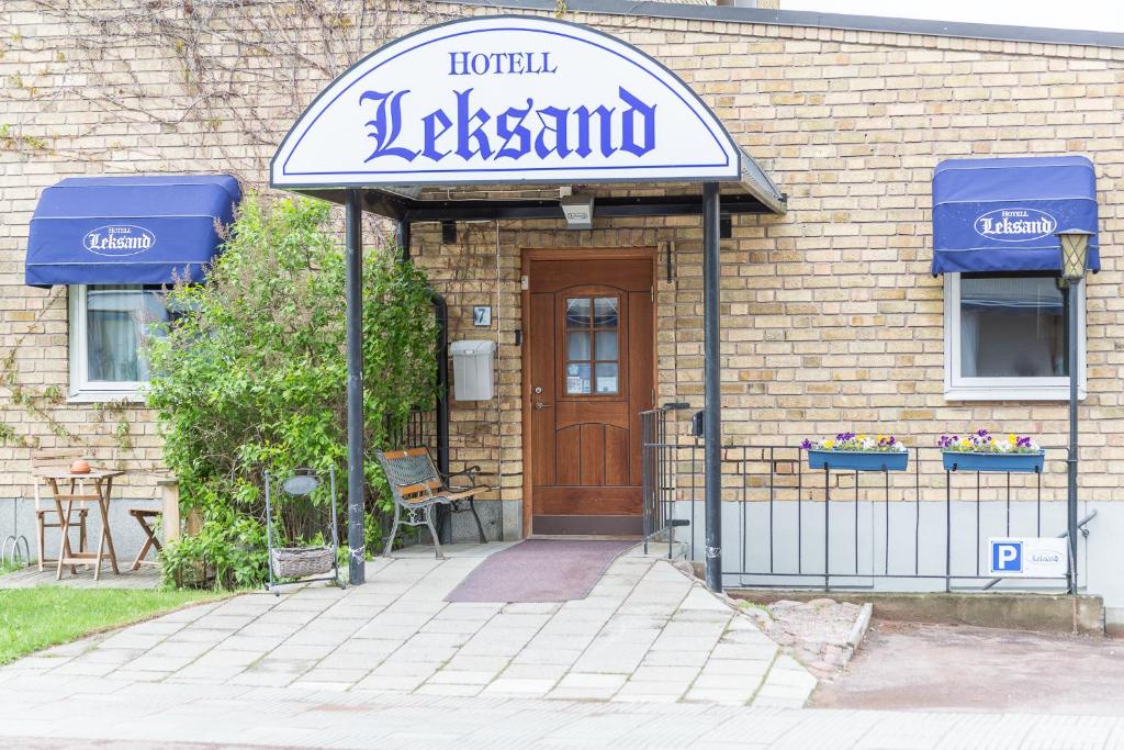 Exteriér nebo vchod ubytování Hotell Leksand
