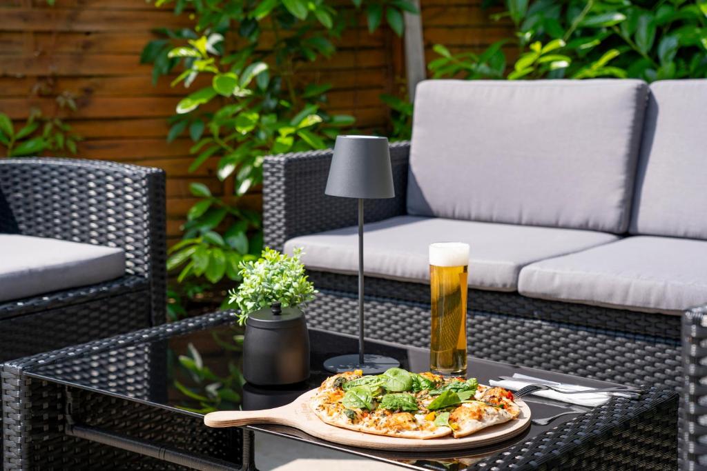 Posezení v ubytování NOVALIS Hotel by AURUM Dresden