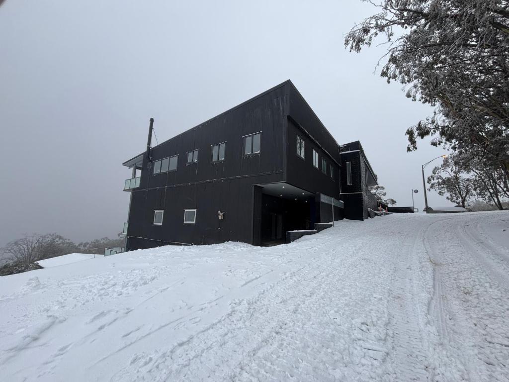 Cooroona Alpine Lodge v zimě