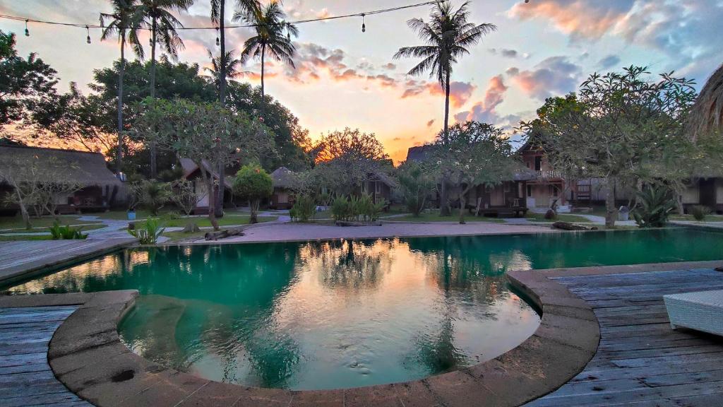 Kolam renang di atau dekat dengan Beranda Ecolodge