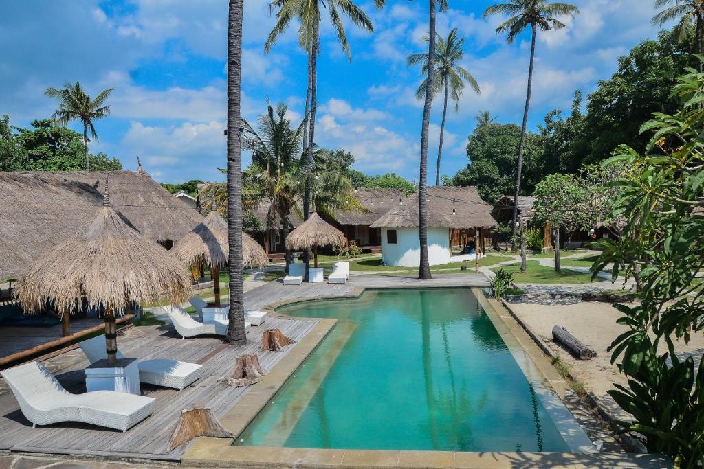 Kolam renang di atau dekat dengan Beranda Ecolodge