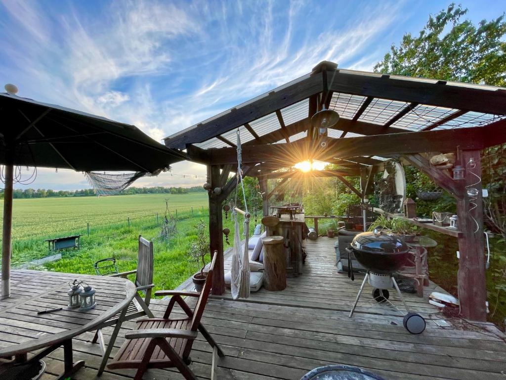 Fotografie z fotogalerie ubytování Vista Vibes Glamping -tältet v destinaci Grillby